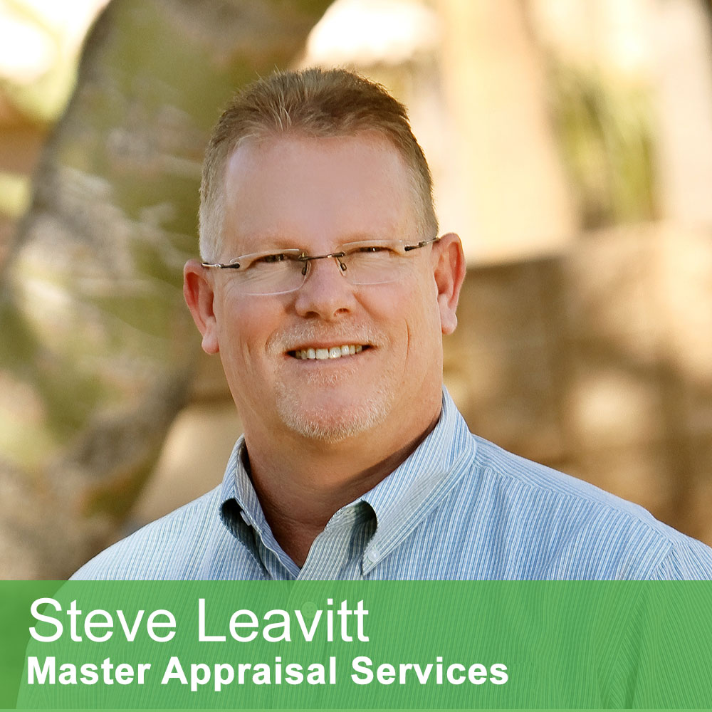 Steve Leavitt, owner Master Appraisal Services Steve Leavitt, owner Master Appraisal Services