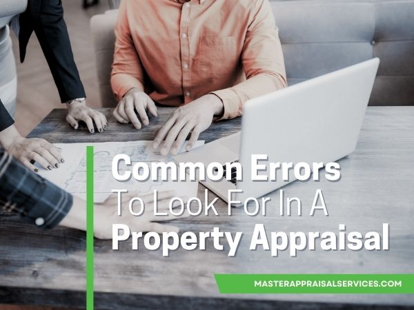 common errors in property appraisals
